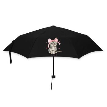 Just a Girl Coquette Shirt | Girly Top in Pink - Umbrella (small) - black - Front