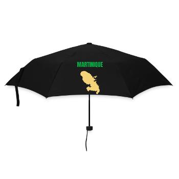 Martinique – West Indies T-shirt - Umbrella (small) - black - Front