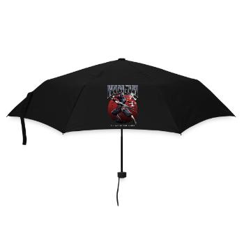Ninja Pfad des Schwertes - Regenschirm (klein) - Schwarz - Vorne