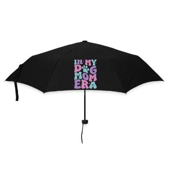 In My Dog Mom Era Pastel Paws - Umbrella (small) - black - Front