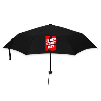Us of the city met K - Umbrella (small) - black - Front