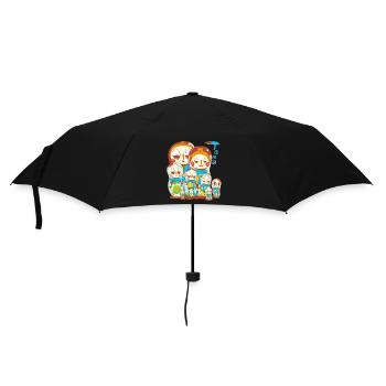 Tamatroshka - Umbrella (small) - black - Front