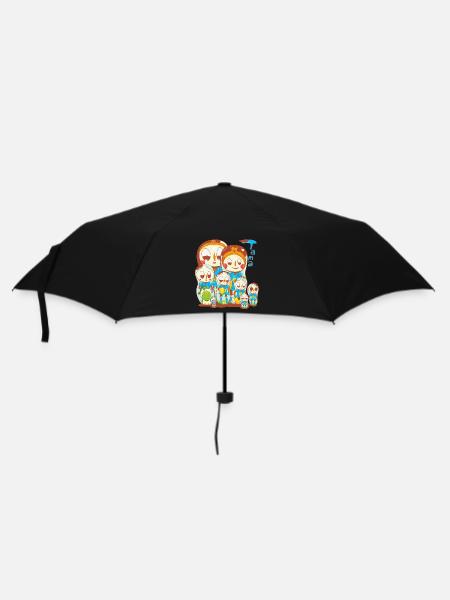 Tamatroshka - Umbrella (small) - black