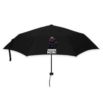 Avant que tu ne demandes Pas de chats Chats Amateur des chats - Parapluie standard - noir - Devant