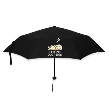 Feeling Dog Tired Labrador Labrador Owner Labbi - Umbrella (small) - black - Front