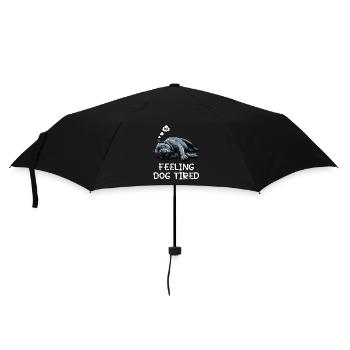 Feeling Dog Tired Cane Corso Italian Mastiff - Umbrella (small) - black - Front