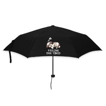 Feeling Dog Tired Shih Tzu Shih tzus Shih tzu Hund - Umbrella (small) - black - Front