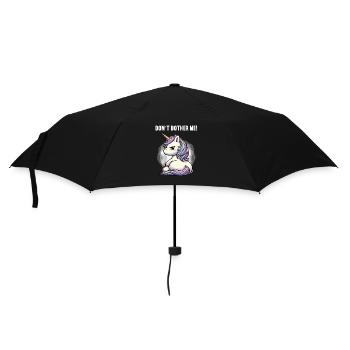 Ne me dérange pas, unicornes licornes fan de licornes - Parapluie standard - noir - Devant
