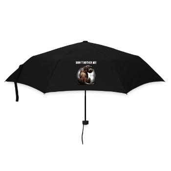 Don't Bother Me German Wirehaired Wirehaired Dog - Umbrella (small) - black - Front