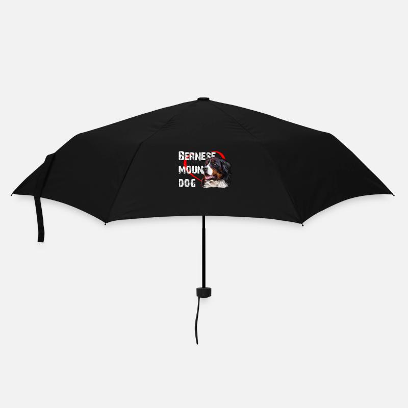 Berner Sennenhund - Regenschirm (klein) - Schwarz