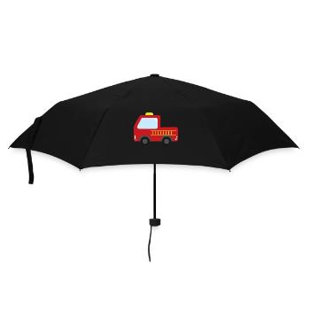 Fire Brigade Car - Umbrella (small) - black - Front