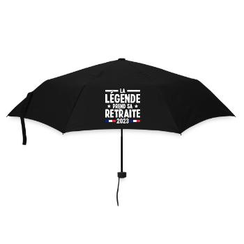 La Légende Prend Sa Retraite 2023 Idée Cadeau - Parapluie standard - noir - Devant
