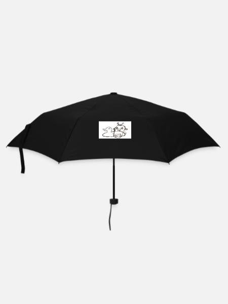 One in the other - Umbrella (small) - black