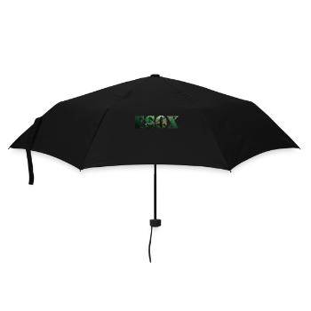 Fishing1 T Shirts - Regenschirm (klein) - Schwarz - Vorne
