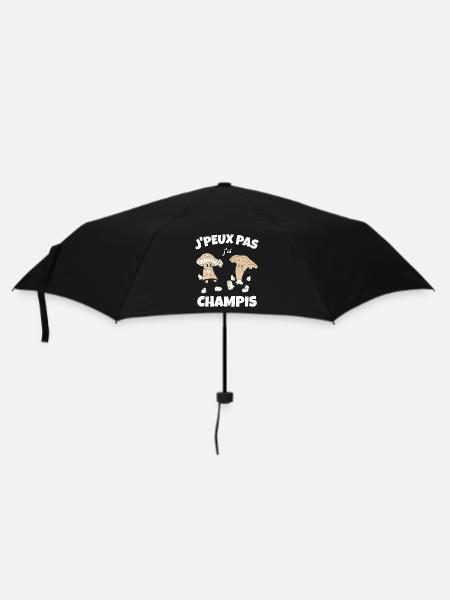 J'peux pas j'ai champis - Parapluie standard - noir
