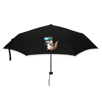 Otter VR Gamer Réalité virtuelle Science-fiction - Parapluie standard - noir - Devant