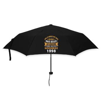 Les légendes sont nées en Novembre 1998 Cadeau - Parapluie standard - noir - Devant