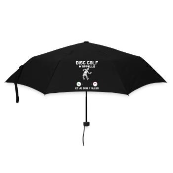 Disc Golf m’appelle et je dois y aller - Parapluie standard - noir - Devant