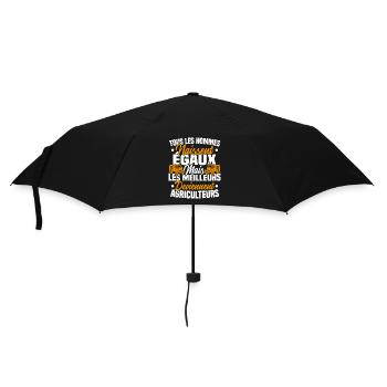 Humour Agricole Meilleur Agriculteur Homme - Parapluie standard - noir - Devant