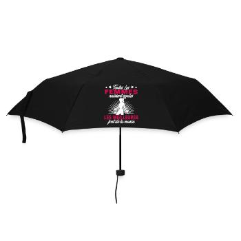 Toutes Les Femmes Naissent Egales Muscu Fitness - Parapluie standard - noir - Devant