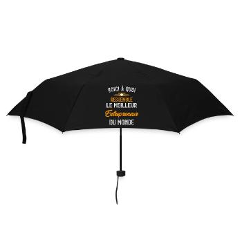 Voici à quoi ressemble le meilleur Entrepreneur - Parapluie standard - noir - Devant
