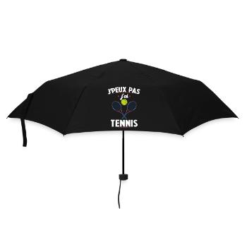 Je Peux Pas J'ai Tennis Cadeau Joueur De Tennis - Parapluie standard - noir - Devant