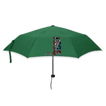 ÉDITION LIMITÉE ANGLETERRE 31E ANNIVERSAIRE BRITANNIQUE 1995 - Parapluie standard - vert bouteille - Devant