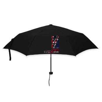 ÉDITION LIMITÉE ANGLETERRE 1958 ROYAUME-UNI 68E ANNIVERSAIRE - Parapluie standard - noir - Devant