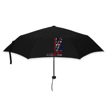ÉDITION LIMITÉE ANGLETERRE 1952 74E ANNIVERSAIRE BRITANNIQUE - Parapluie standard - noir - Devant