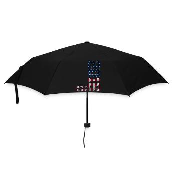 ÉDITION LIMITÉE 2016 USA 10E ANNIVERSAIRE - Parapluie standard - noir - Devant