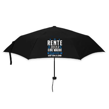 La légende prend sa retraite Cadeau retraité 2023 - Parapluie standard - noir - Devant
