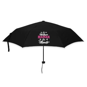 la Meilleure Maman du Monde Cadeau Mère - Parapluie standard - noir - Devant