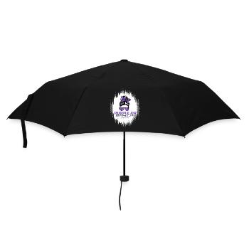 Purple Up For Military Kids Girls Purple Uppurple - Regenschirm (klein) - Schwarz - Vorne