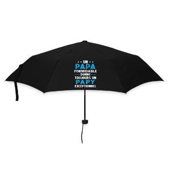 Un papa formidable - Papy exceptionnel Cadeau - Parapluie standard - noir - Devant
