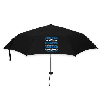 Tonton On A Essayé De Trouver Le Meilleur Cadeau - Parapluie standard - noir - Devant