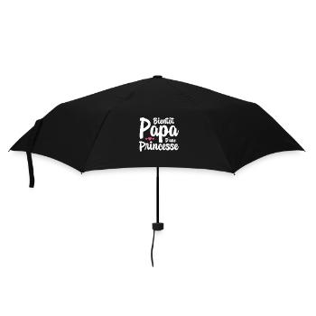 Bientôt Papa D'une Princesse Humour Cadeau - Parapluie standard - noir - Devant