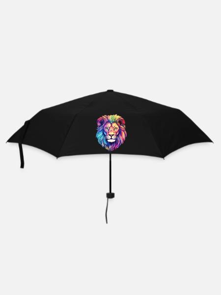 Lion - Parapluie standard - noir
