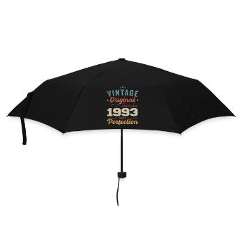 September 1993 Anniversary 1993 September Gift - Umbrella (small) - black - Front