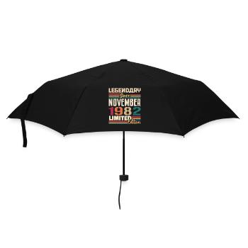 Legendary since November 1982 - Gift 1982 - Umbrella (small) - black - Front