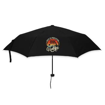 1995 Vintage - Geburtstagsgeschenk 1995 Retro 1995 - Regenschirm (klein) - Schwarz - Vorne