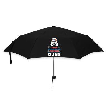 Hört auf, Frauen zu regulieren und fangt an, Waffen zu regulieren - Regenschirm (klein) - Schwarz - Vorne