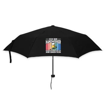 I'm a craftsman, so I'm screwing myself a - Umbrella (small) - black - Front