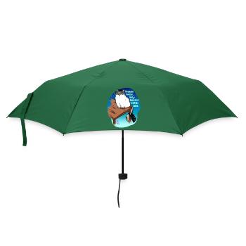 l bought Twitter... and knocked it off the table - Regenschirm (klein) - Flaschengrün - Vorne