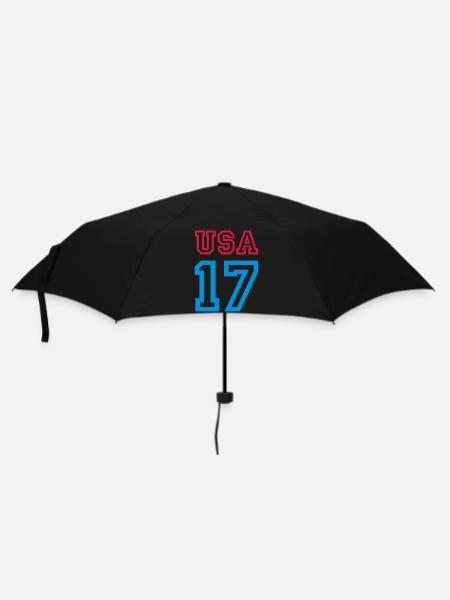 USA 2017 - Regenschirm (klein) - Schwarz