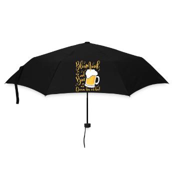 Musique de fanfare et bière C’est pourquoi je suis ici - Parapluie standard - noir - Devant