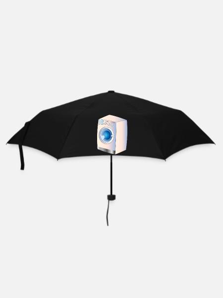 Washing machine in comic style for fresh ideas - Umbrella (small) - black