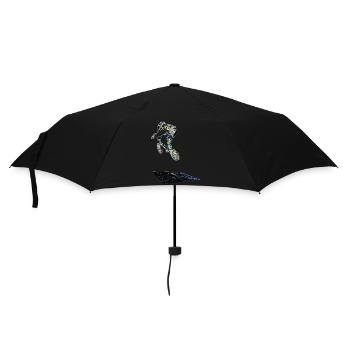 bmx racing - Umbrella (small) - black - Front