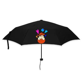 Cowboy Love Funny - Umbrella (small) - black - Front