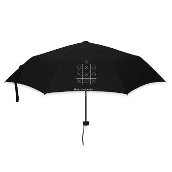 Sortez des sentiers battus - Parapluie standard - noir - Devant