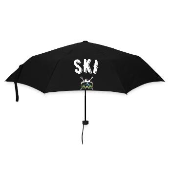ski - Umbrella (small) - black - Front